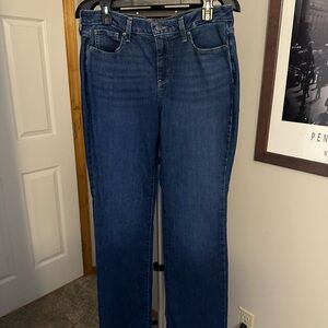 NYDJ Straight Leg Blue Jeans